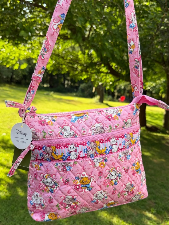 Vera Bradley Handbags - Vera Bradley Disney Aristocats Original Zip Hipster Crossbody NWT